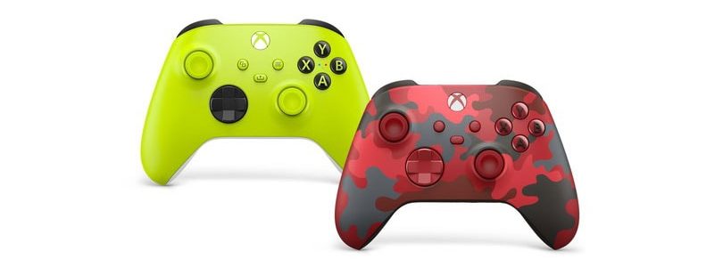 Die neuen Xbox Wireless Controller Electric Volt und Daystrike Camo Special Edition