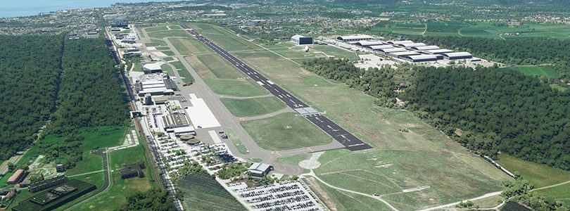 Microsoft Flight Simulator: Aerosoft veröffentlicht den Flughafen Friedrichshafen (EDNY)