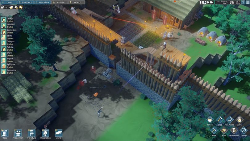 Going Medieval: Kolonie-Aufbau-Simulation startet im Frühjahr in den Early Access