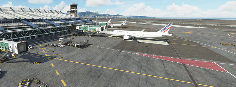 Microsoft Flight Simulator: JustSim veröffentlicht den Flughafen Nizza Cote D’Azur (LFMN)