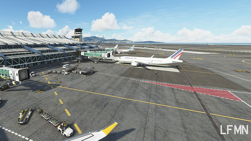 Microsoft Flight Simulator: JustSim veröffentlicht den Flughafen Nizza Cote D’Azur (LFMN)