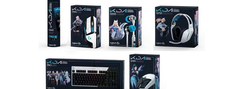 Logitech G K/DA Kollektion – Offiziell lizensierte League of Legends Produkte ab sofort weltweit erhältlich