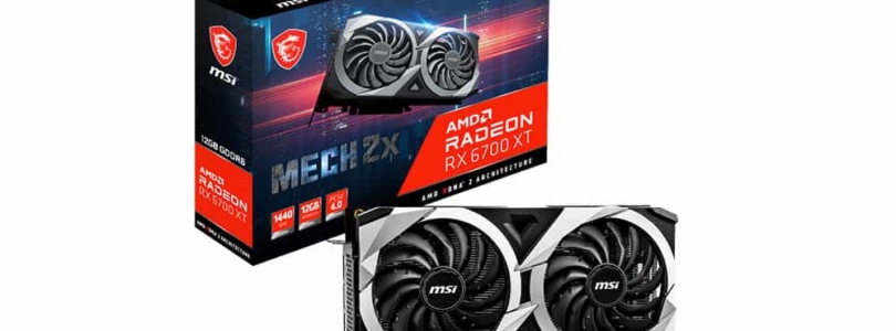 MSI enthüllt die brandneuen die Custom Radeon RX 6700 XT Grafikkarten