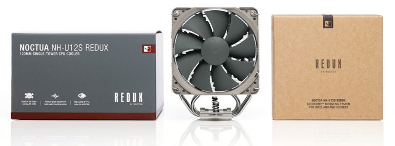 Noctua präsentiert CPU-Kühler der Produktlinie redux und Zweitlüfter-Set