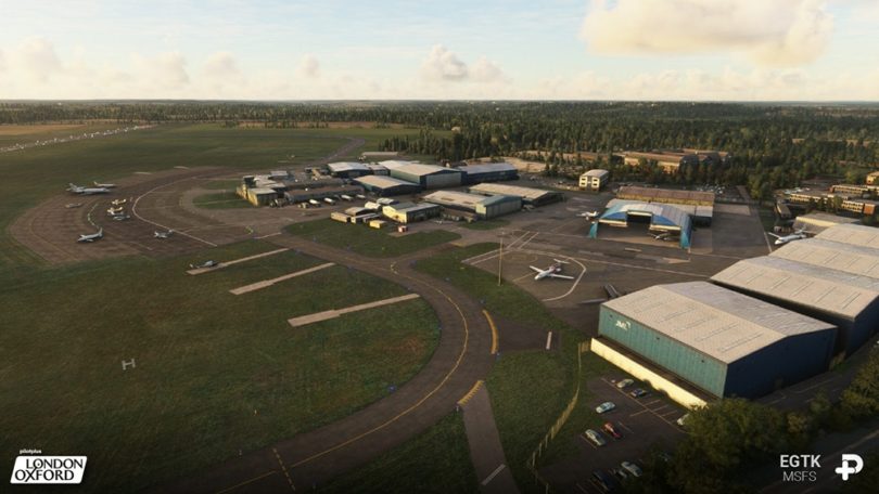 Microsoft Flight Simulator: Pilot Plus veröffentlicht den Flughafen London Oxford (EGTK)