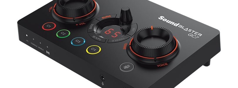 Sound Blaster GC7: Übernehmt die volle Kontrolle