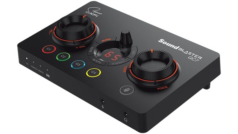 Sound Blaster GC7: Übernehmt die volle Kontrolle