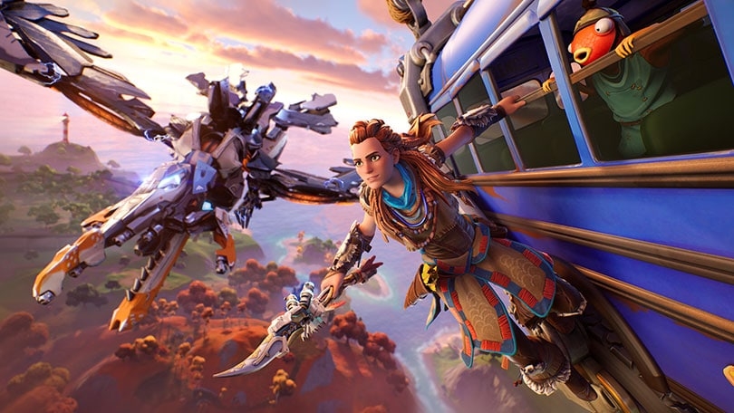 Fortnite: Aloy aus Horizon Zero Dawn nimmt die Jagd in der „Urzeit“-Saison auf