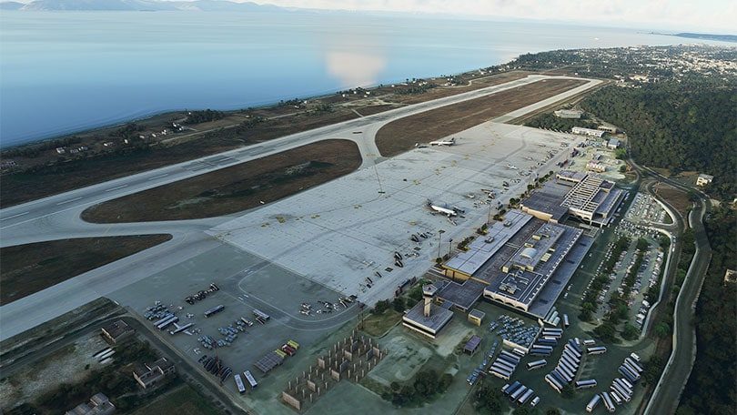 Microsoft Flight Simulator: FSDG veröffentlicht den Flughafen Rhodos (LGRP)