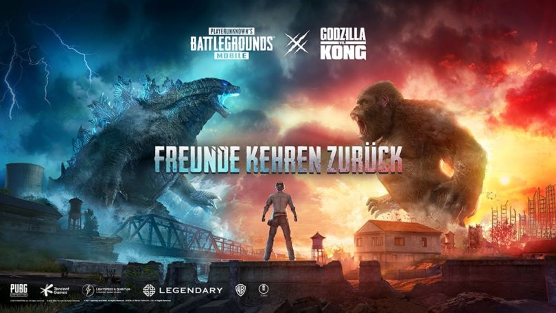 Pubg Mobile: Godzilla vs. Kong im Update 1.4