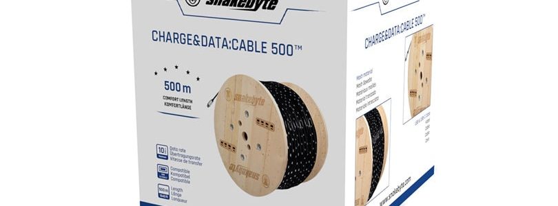 snakebyte stellt sagenhaftes 500m PS5 USB-Kabel vor