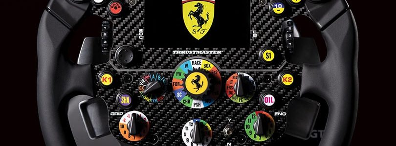 Thrustmaster präsentiert eine Sim-Racing-Replik des Ferrari SF1000-Lenkrads