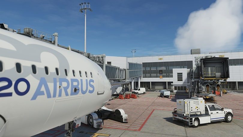 Microsoft Flight Simulator: neue Screenshots zum Flughafen Brüssel