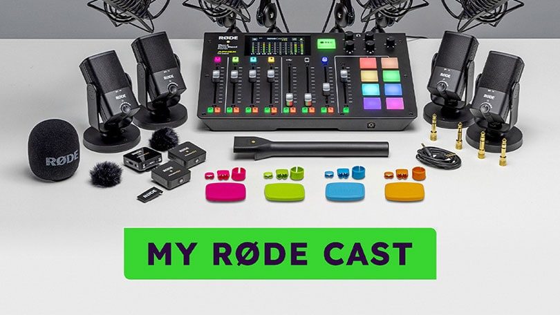 My RØDE Cast 2021: großer Podcast-Wettbewerb mit über 100 wertvollen RØDE Podcasting Packs