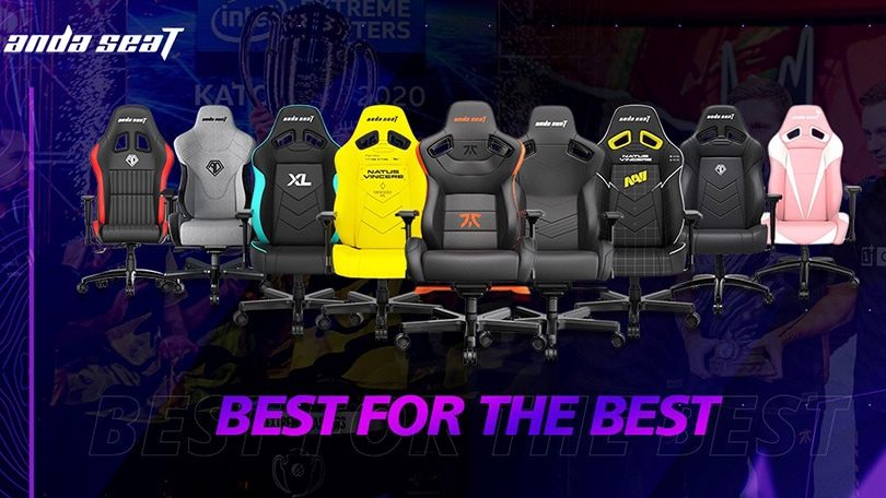 AndaSeat: Die perfekten Stühle für Büroarbeiter, Esport-Profis und Gamer