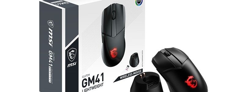 MSI stellt die erste kabellose Gaming-Maus „Clutch GM41 Lightweight Wireless“ vor