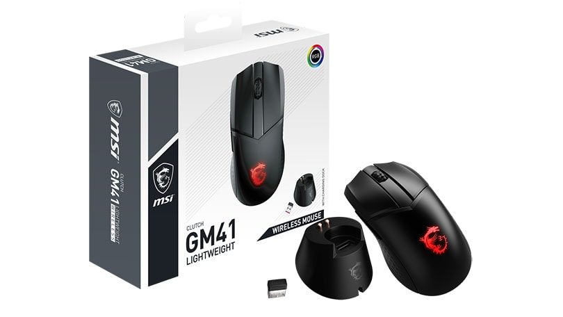 MSI stellt die erste kabellose Gaming-Maus „Clutch GM41 Lightweight Wireless“ vor