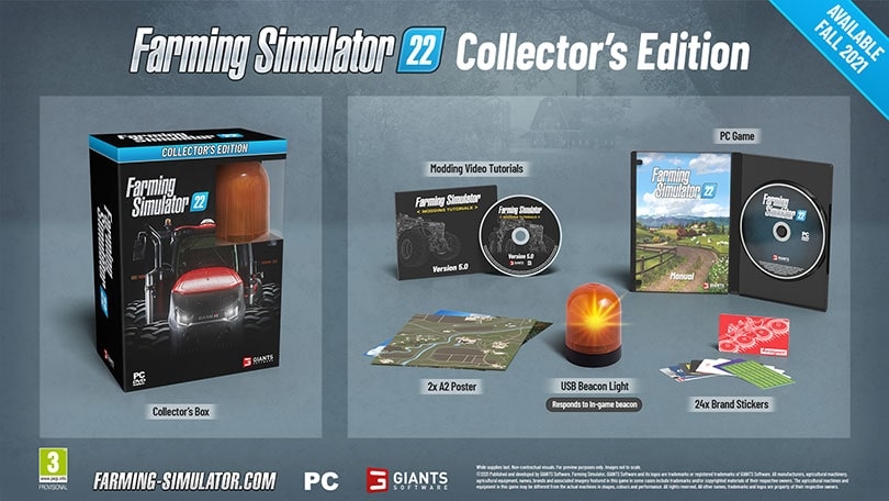 Landwirtschafts-Simulator 22: Collector’s Edition, Produktionsketten & US-Map enthüllt