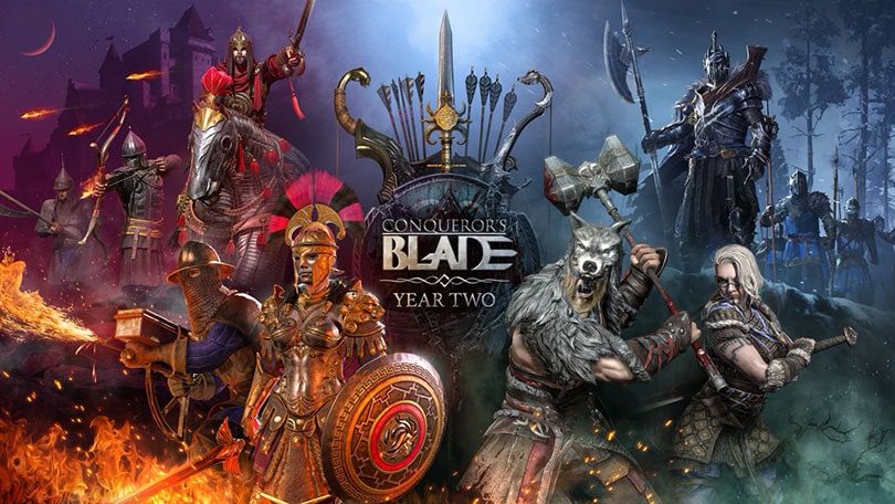 Conqueror’s Blade: feiert ein erfolgreiches zweites Jahr mit Events und kostenlosen Rüstungen