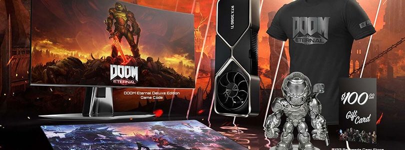 DOOM Eternal: GeForce RTX 3080 Ti Limited Edition Demon Slayer Bundle erhältlich