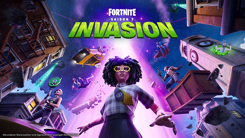 Fortnite: mit Kapitel 2 – Saison 7 beginnt die Invasion