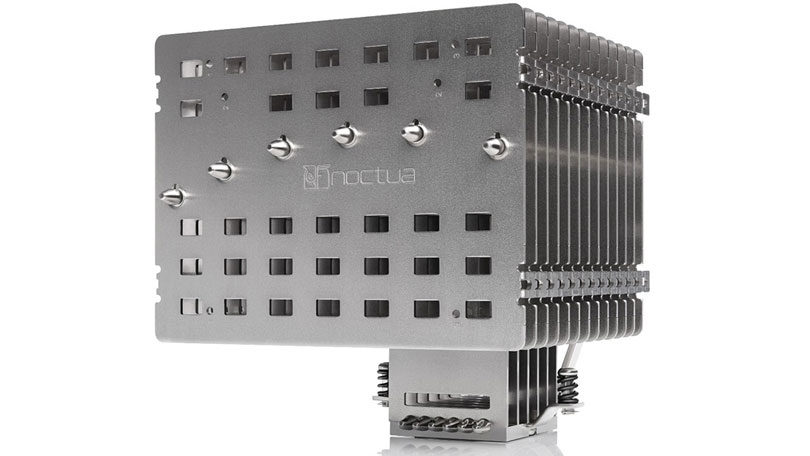 Noctua stellt NH-P1 Passiv-CPU-Kühler und NF-A12x25 LS-PWM Lüfter für semi-passive Systeme vor