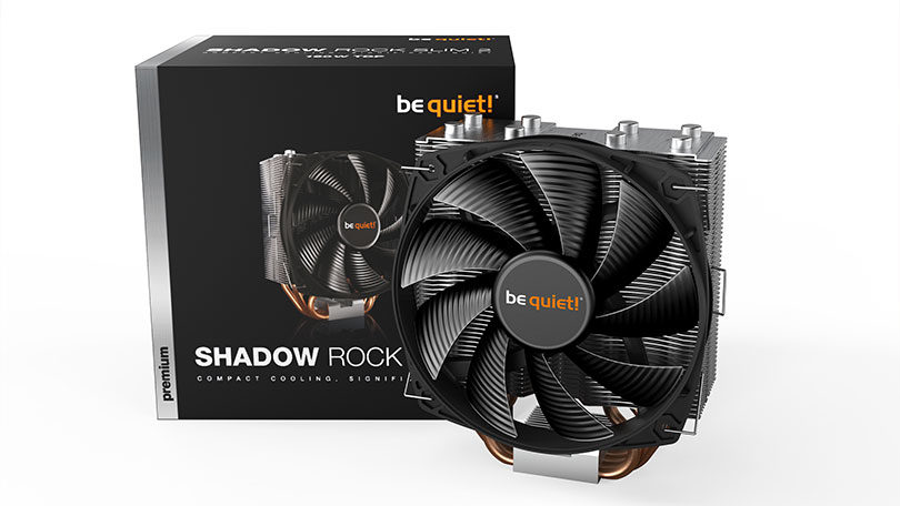 be quiet! präsentiert den Shadow Rock Slim 2 CPU-Kühler