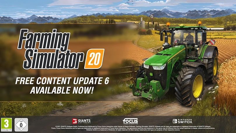 Landwirtschafts-Simulator 20: Kostenloses Update #6 bringt Bourgault-Maschinen auf Nintendo Switch