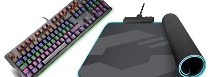 Speedlink bringt die mechanische Gaming-Tastatur Vela LED und das Gaming-Mauspad Levas LED auf den Markt