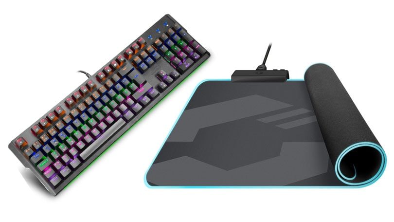 Speedlink bringt die mechanische Gaming-Tastatur Vela LED und das Gaming-Mauspad Levas LED auf den Markt