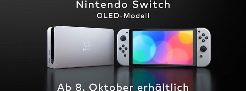 Nintendo Switch: OLED-Modell mit farbintensivem 7-Zoll-Bildschirm angekündigt