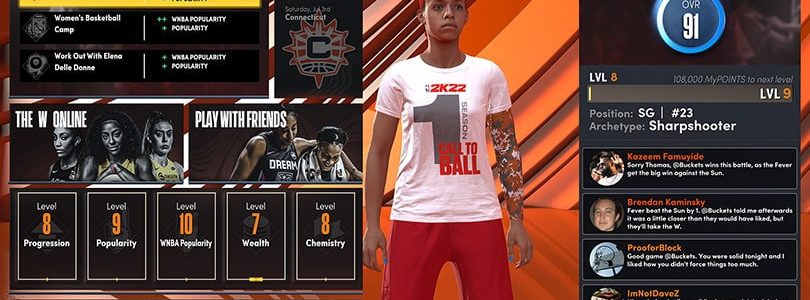 NBA 2K22: The W mit neuen Features für PlayStation 5 und Xbox Series X|S