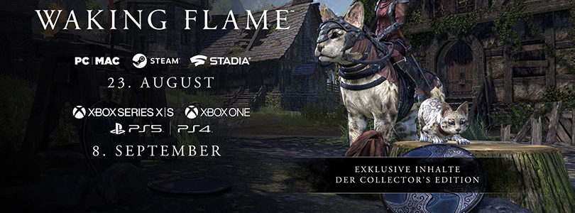 The Elder Scrolls Online: Waking Flame Keyart