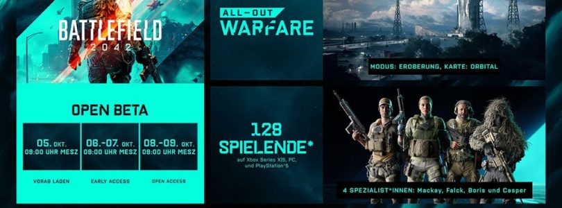 Battlefield 2042: Beta Infografik