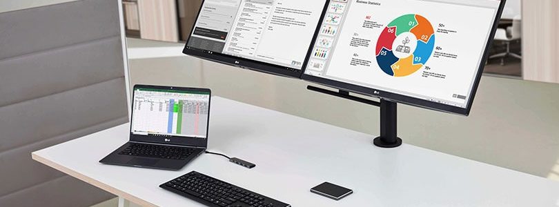 LG: Ergo Monitor Office