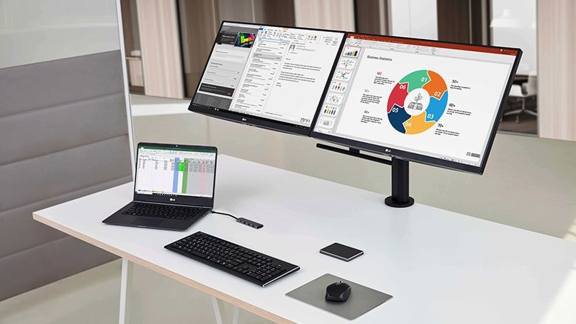 LG: Ergo Monitor Office