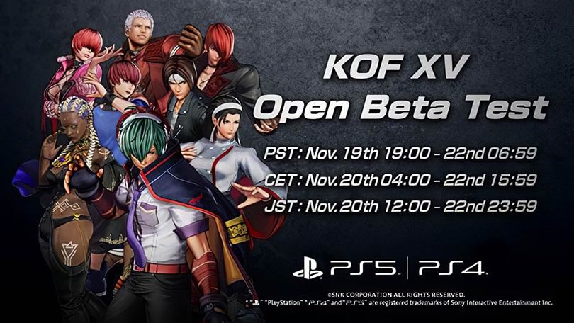 The King of Fighters 15: Open Beta