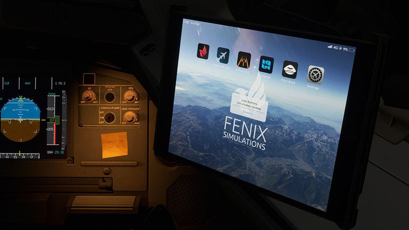 Microsoft Flight Simulator: Fenix A320 EFB