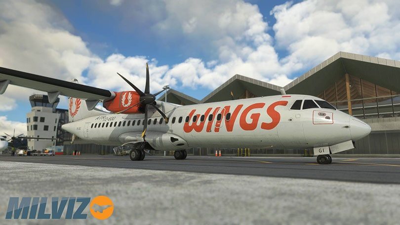 Microsoft Flight Simulator: Milviz Atr 72-600