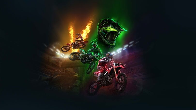 Monster Energy Supercross 5: Keyart