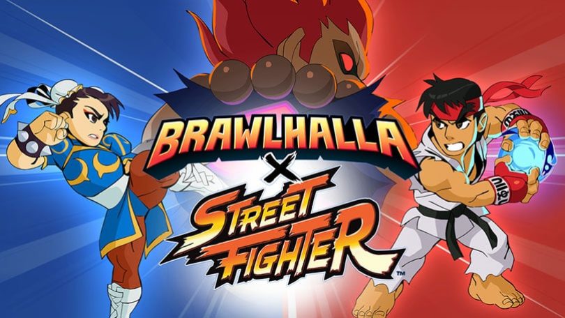 Brawlhalla: Street Fighter - keyart