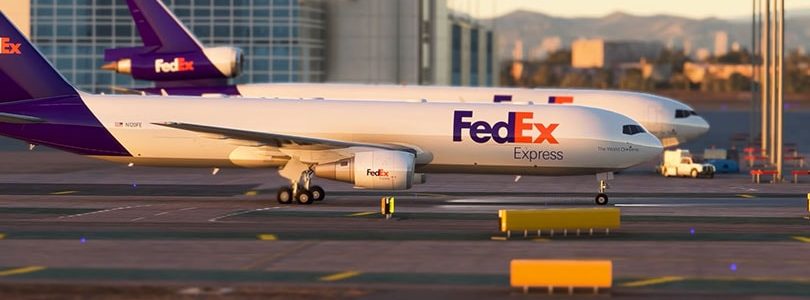 Microsoft Flight Simulator: FS Live Traffic FedEx