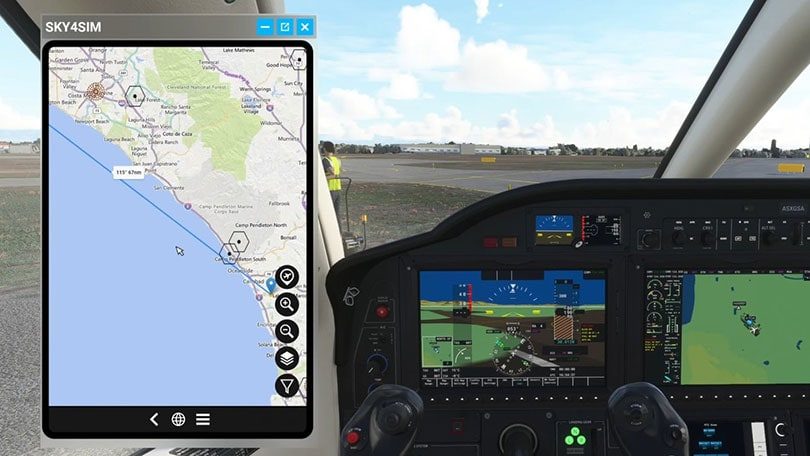 Microsoft Flight Simulator: Sky4Sim Pad