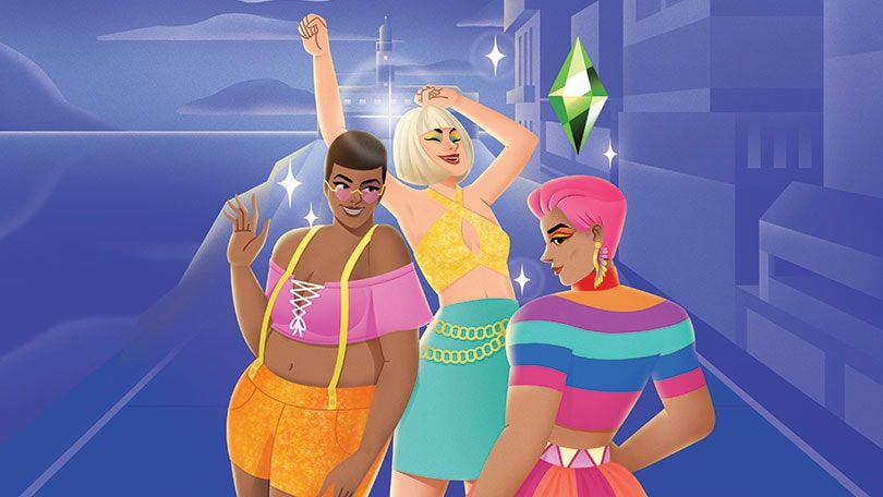 Die Sims 4: Carnaval Streetwear Keyart