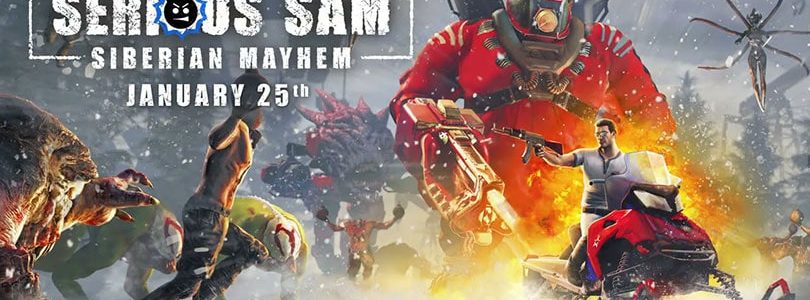 Serious Sam: Siberian Mayhem - keyart