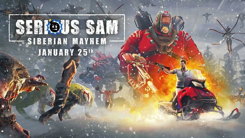 Serious Sam: Siberian Mayhem - keyart