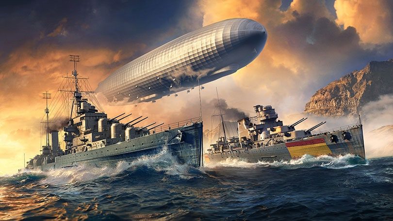 World of Warships: Luftschiff Derby