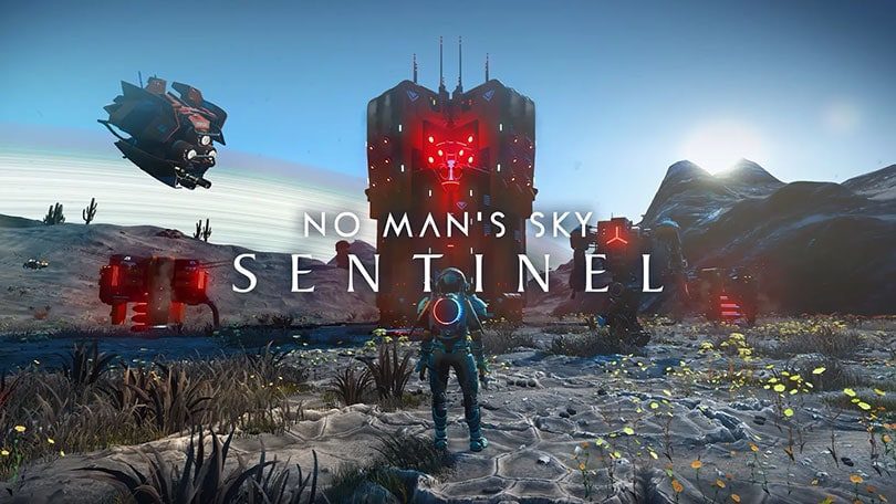 No Mans Sky: Sentinel Keyart