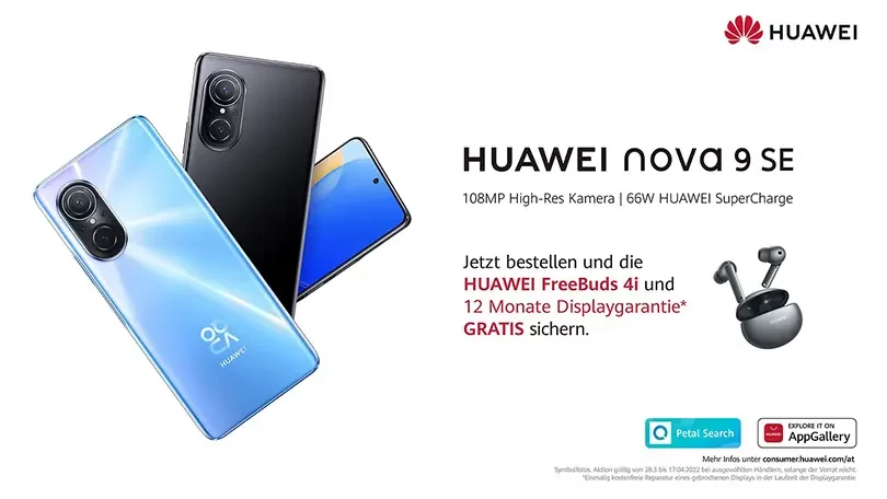 Huawei: Nova 9 SE - keyvisual