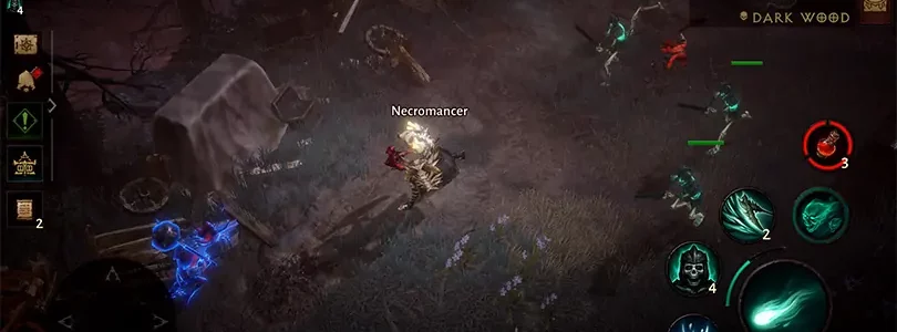 Diablo Immortal: Darkwood_Gameplay_Necromancer